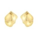 Breil - Orecchini Poetic - Acciaio Color Oro - Design Floreale
