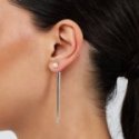 Pianegonda - Orecchini Pendenti Cuspis - Argento - Perle Naturali