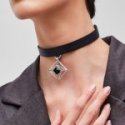 Pianegonda - Choker Kosmos - Argento 925 - Onice