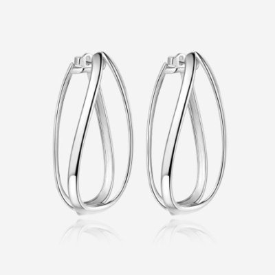 Pianegonda - Orecchini Pendenti Tecum - Argento 925 - 45Mm