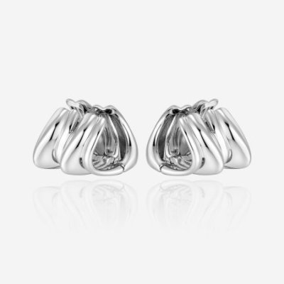 Pianegonda - Orecchini A Lobo - Argento 925 - 20Mm