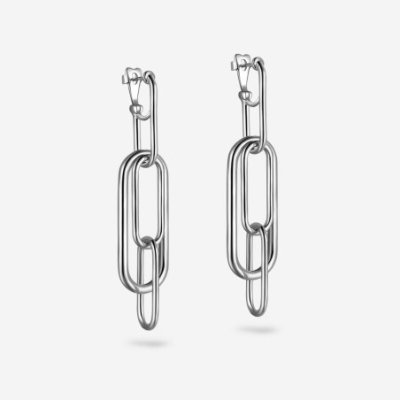 Pianegonda - Orecchini Pendenti Vinctum - Argento 925 - 70Mm