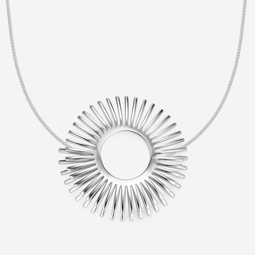 Pianegonda - Collana Corta Dorifora - Argento 925 - 440Mm
