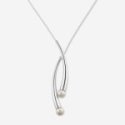 Pianegonda - Collana Cuspis - Argento 925 - Perle Naturali