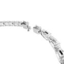Swarovski - Collana Matrix - Cristalli Bianchi - Placcato Rodio