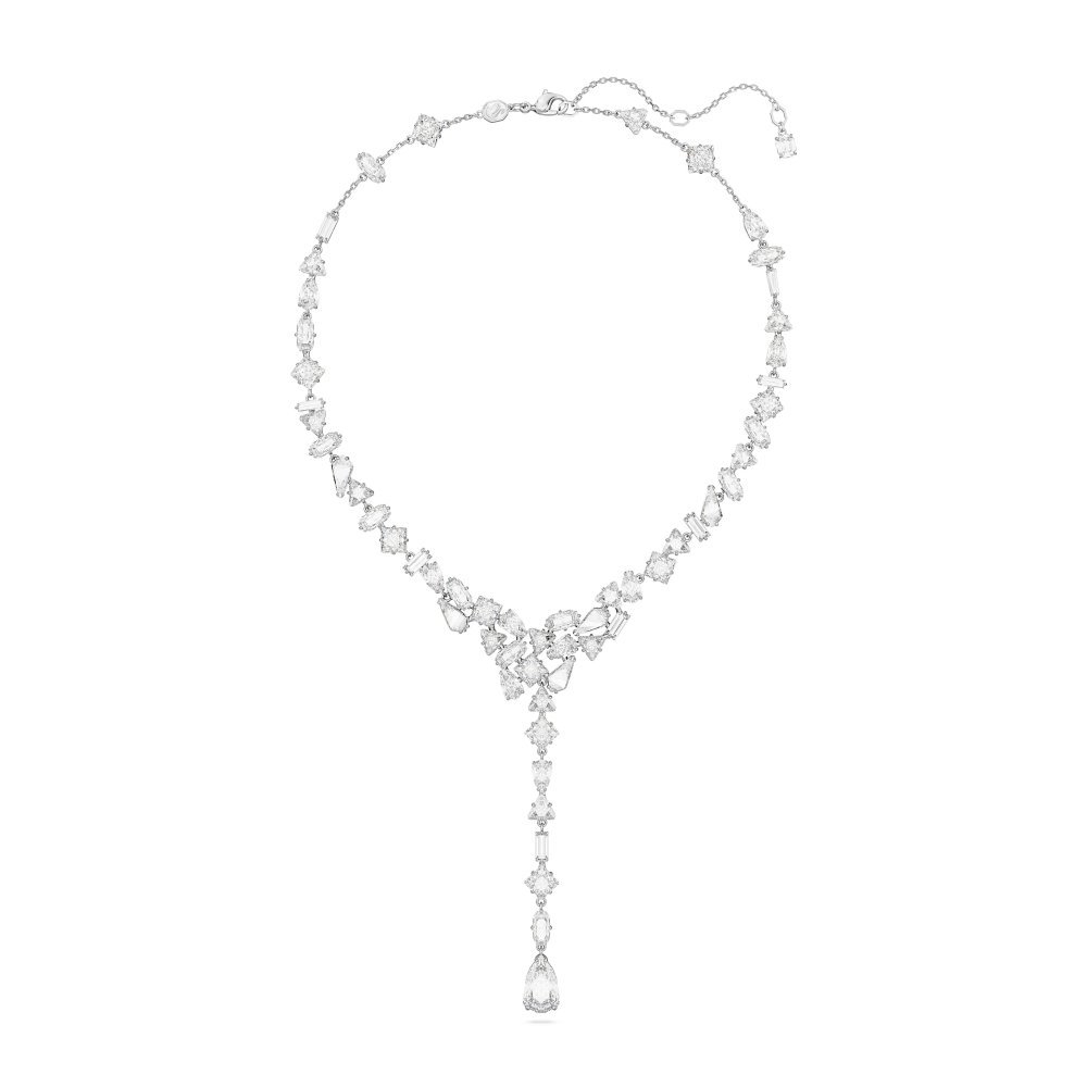 Swarovski - Collana Mesmera - Cristalli Bianchi - Placcatura Rodio