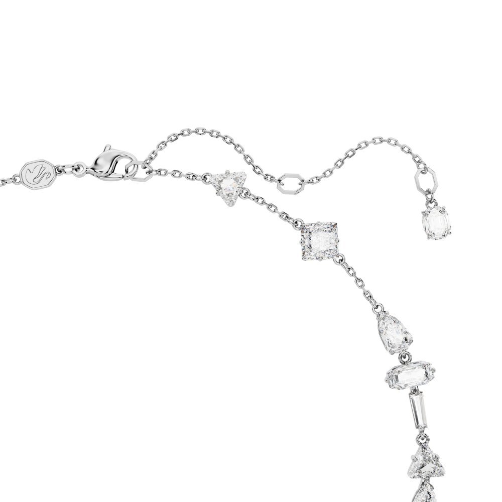 Swarovski - Collana Mesmera - Cristalli Bianchi - Placcatura Rodio