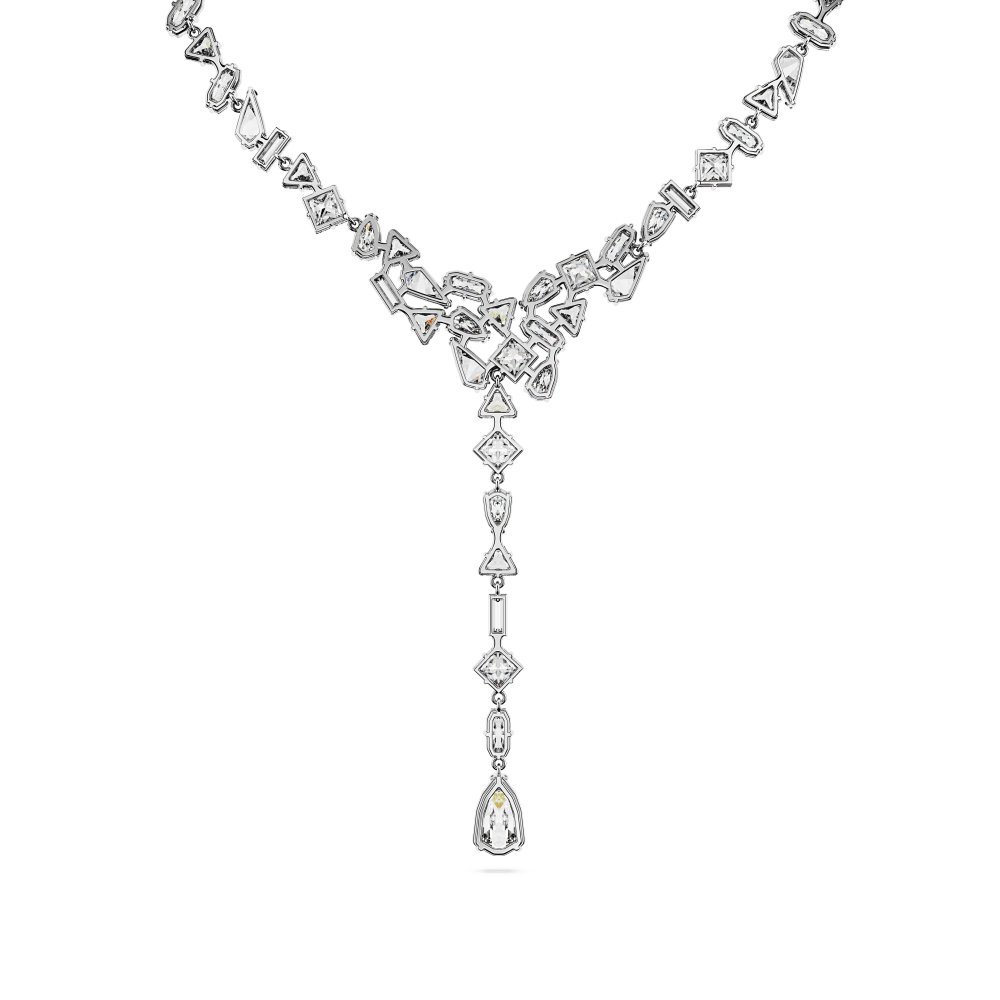 Swarovski - Collana Mesmera - Cristalli Bianchi - Placcatura Rodio