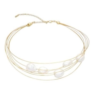 Lucedeimieiocchi - Collana Aria - Argento 925 - Perle Scaramazza