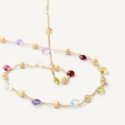 Marco Bicego - Collier Gemme Multicolore - Oro Giallo 18Kt - Girocollo