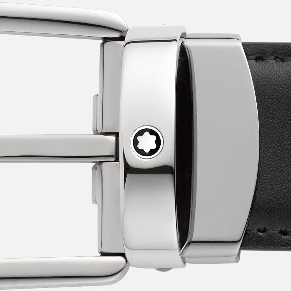 Montblanc - Cintura Reversibile - Pelle - Nera/Marrone