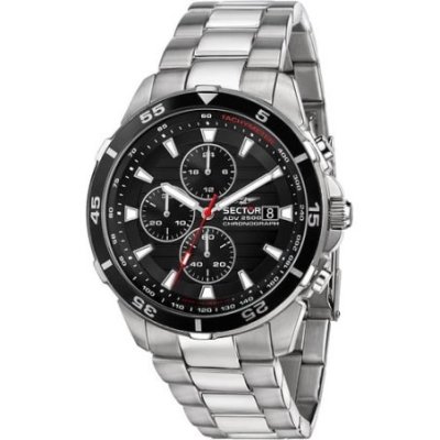 Sector - Orologio Adv2500 Uomo - Cronografo - Acciaio