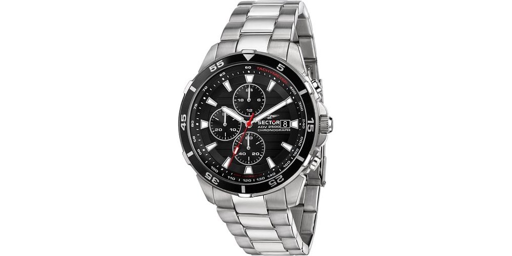 Sector - Orologio Adv2500 Uomo - Cronografo - Acciaio
