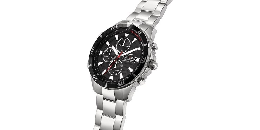 Sector - Orologio Adv2500 Uomo - Cronografo - Acciaio