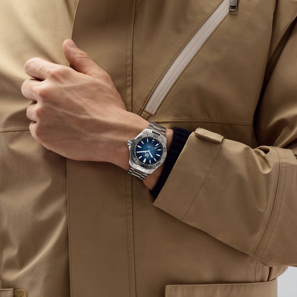 Tag Heuer - Aquaracer 40Mm - Acciaio - Quadrante Blu