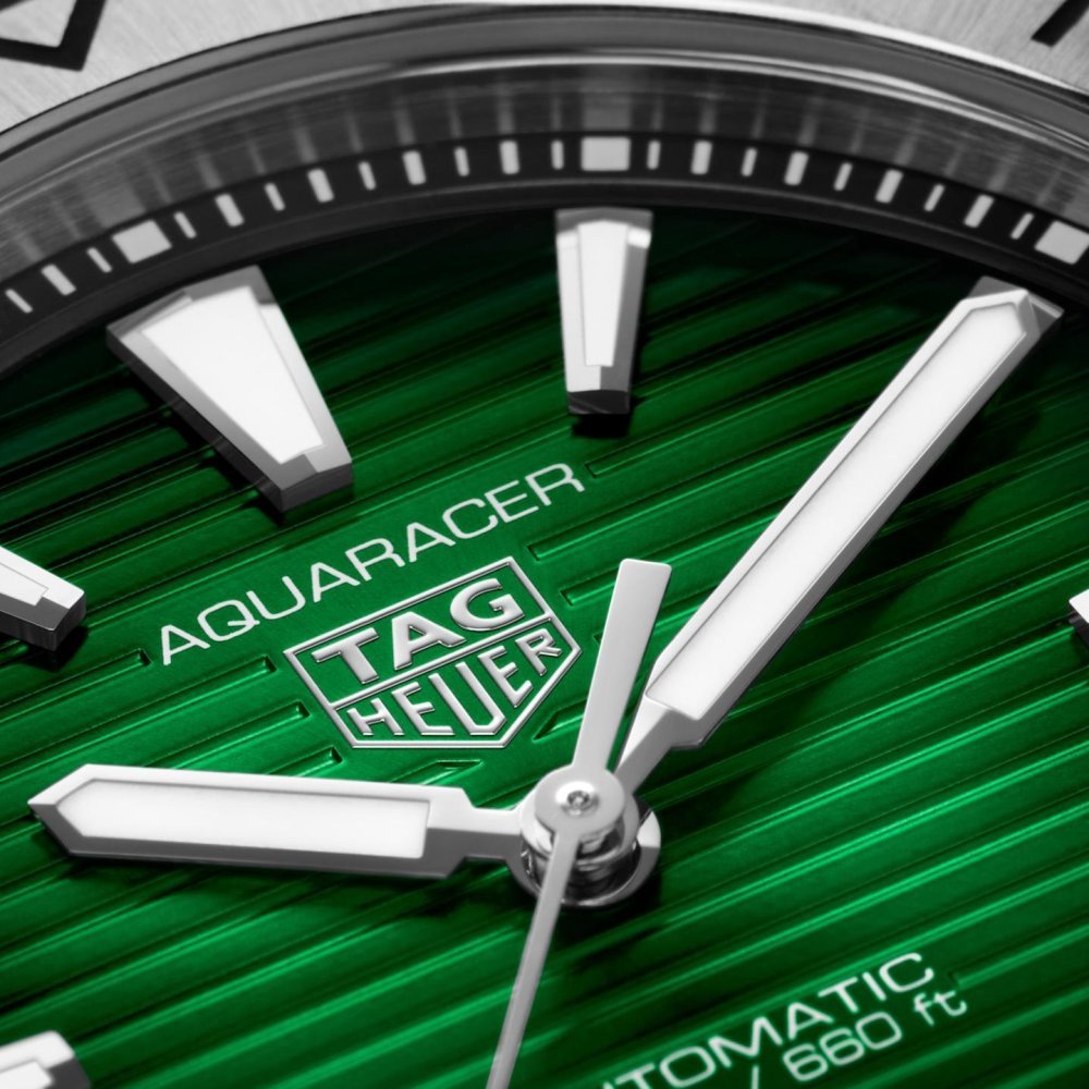 Tag Heuer - Aquaracer 40Mm - Acciaio - Quadrante Verde