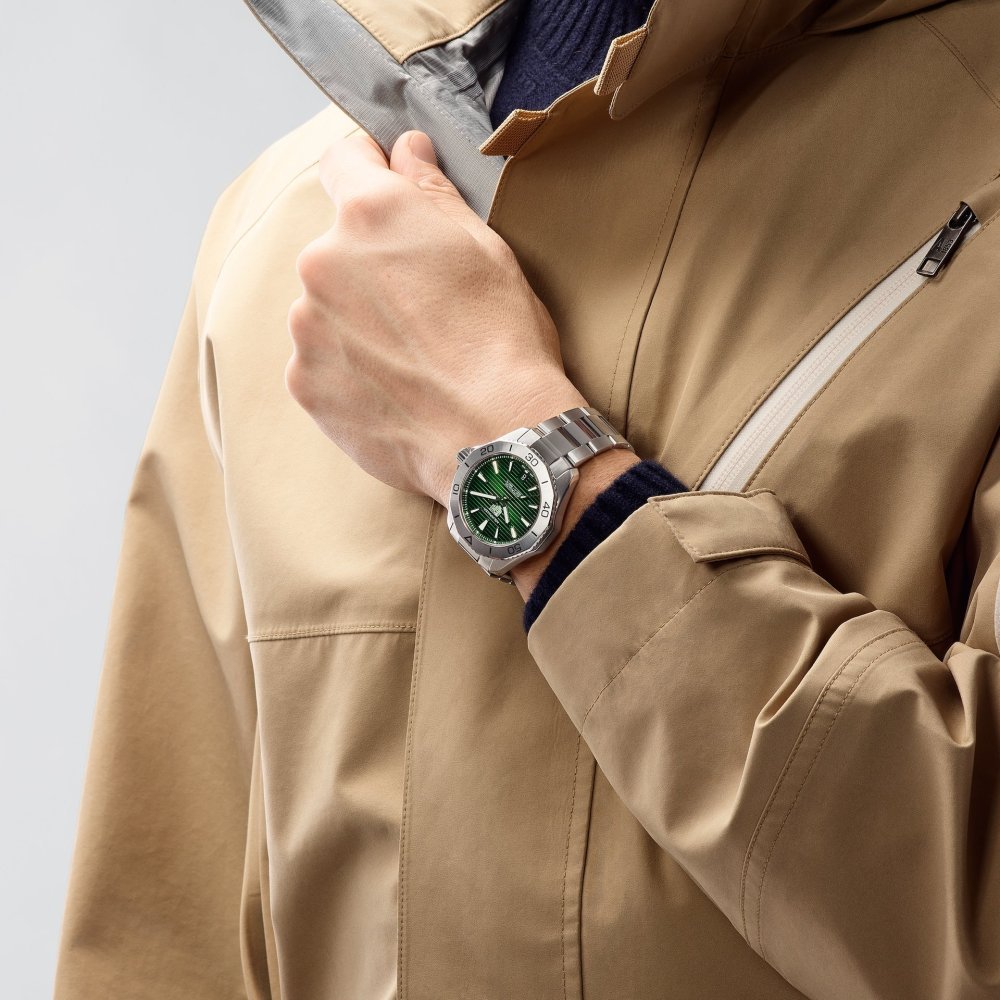 Tag Heuer - Aquaracer 40Mm - Acciaio - Quadrante Verde