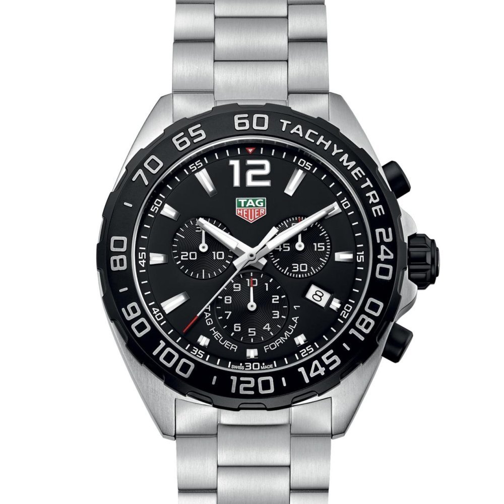 Tag Heuer - Formula 1 43Mm - Acciaio - Nero