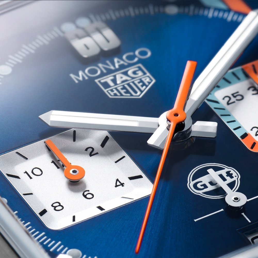 Tag Heuer - Monaco 39Mm - Automatico - Quadrante Blu
