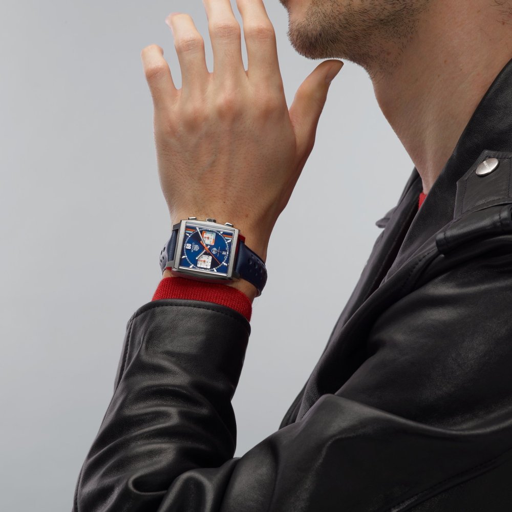 Tag Heuer - Monaco 39Mm - Automatico - Quadrante Blu