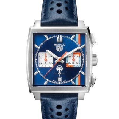 Tag Heuer - Monaco 39Mm - Automatico - Quadrante Blu