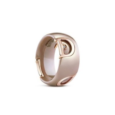Damiani - Anello D.Icon - Oro Rosa - Diamante Rotondo