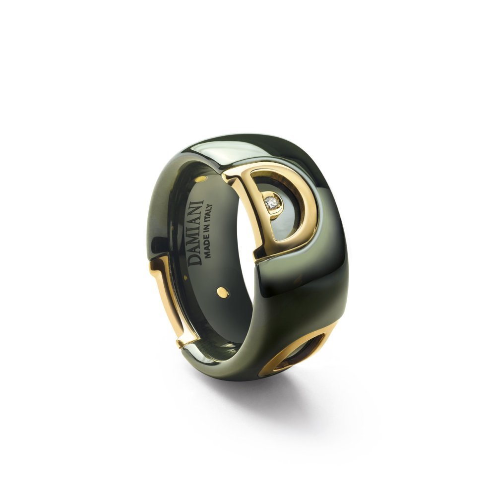Damiani - Anello D.Icon - Oro Giallo - Diamante Rotondo
