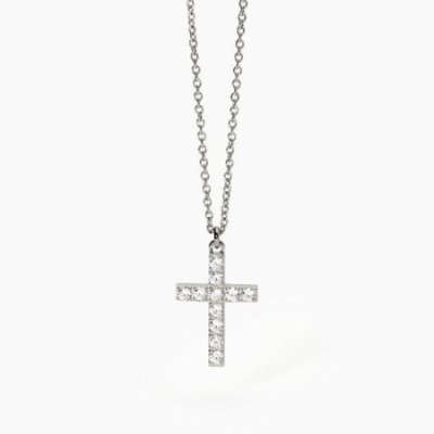 2 Jewels - Girocollo Acciaio 316L - Zirconi Bianchi - Donna