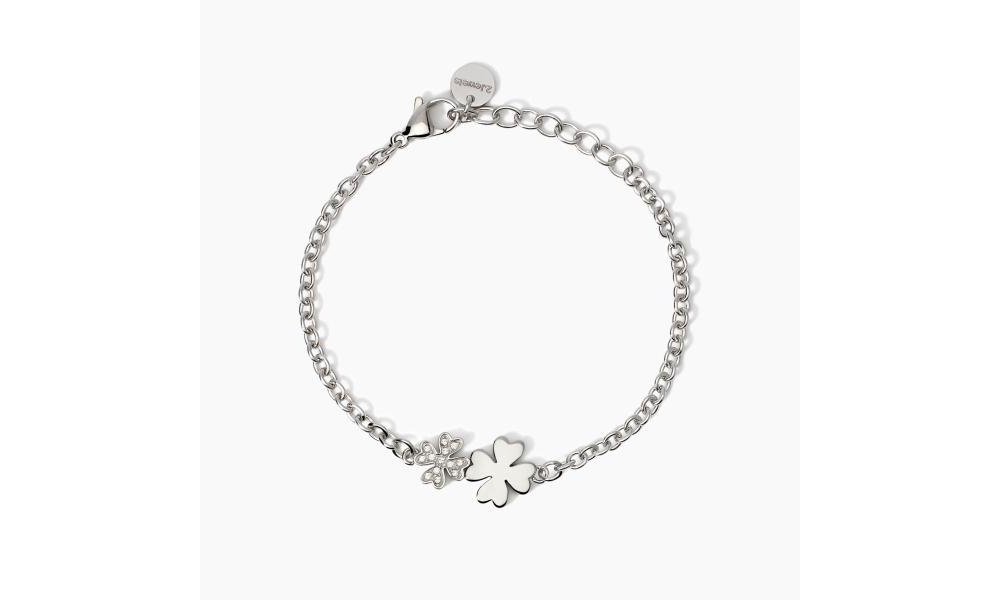 2 Jewels - Bracciale Acciaio 316L - Cristalli - Donna