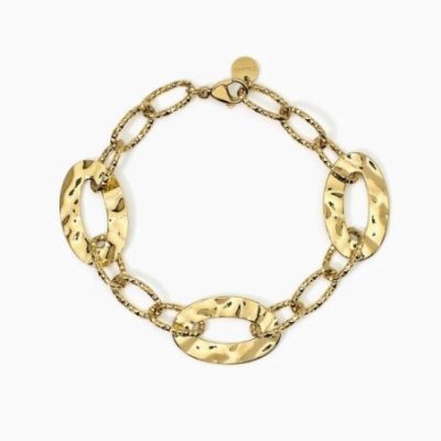 2 Jewels - Bracciale Acciaio 316L - Pvd Giallo - Donna