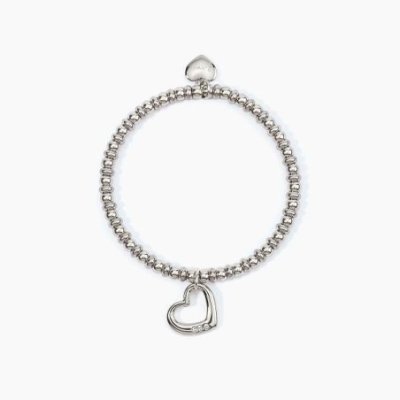 2 Jewels - Bracciale Acciaio 316L - Cristalli - Donna