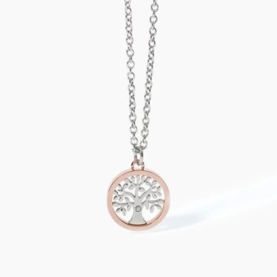 2 Jewels - Girocollo Acciaio 316L - Pvd Rosé - Cristalli