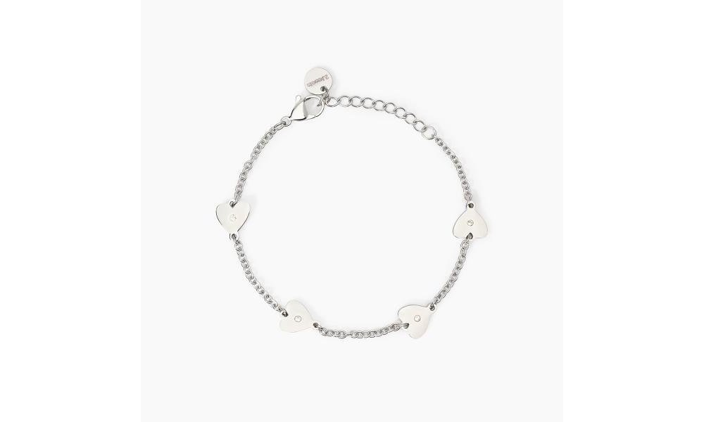 2 Jewels - Bracciale In Acciaio 316L - Cristalli - Donna