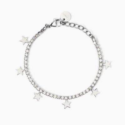 2 Jewels - Bracciale Tennis Acciaio 316L - Cristalli - Donna