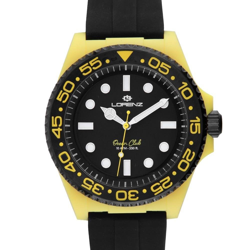 Lorenz - Ocean Club Yellow Fin - Nero - 40Mm