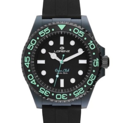 Lorenz - Ocean Club Green Turtle - Cassa Tr90 - Quadrante Nero