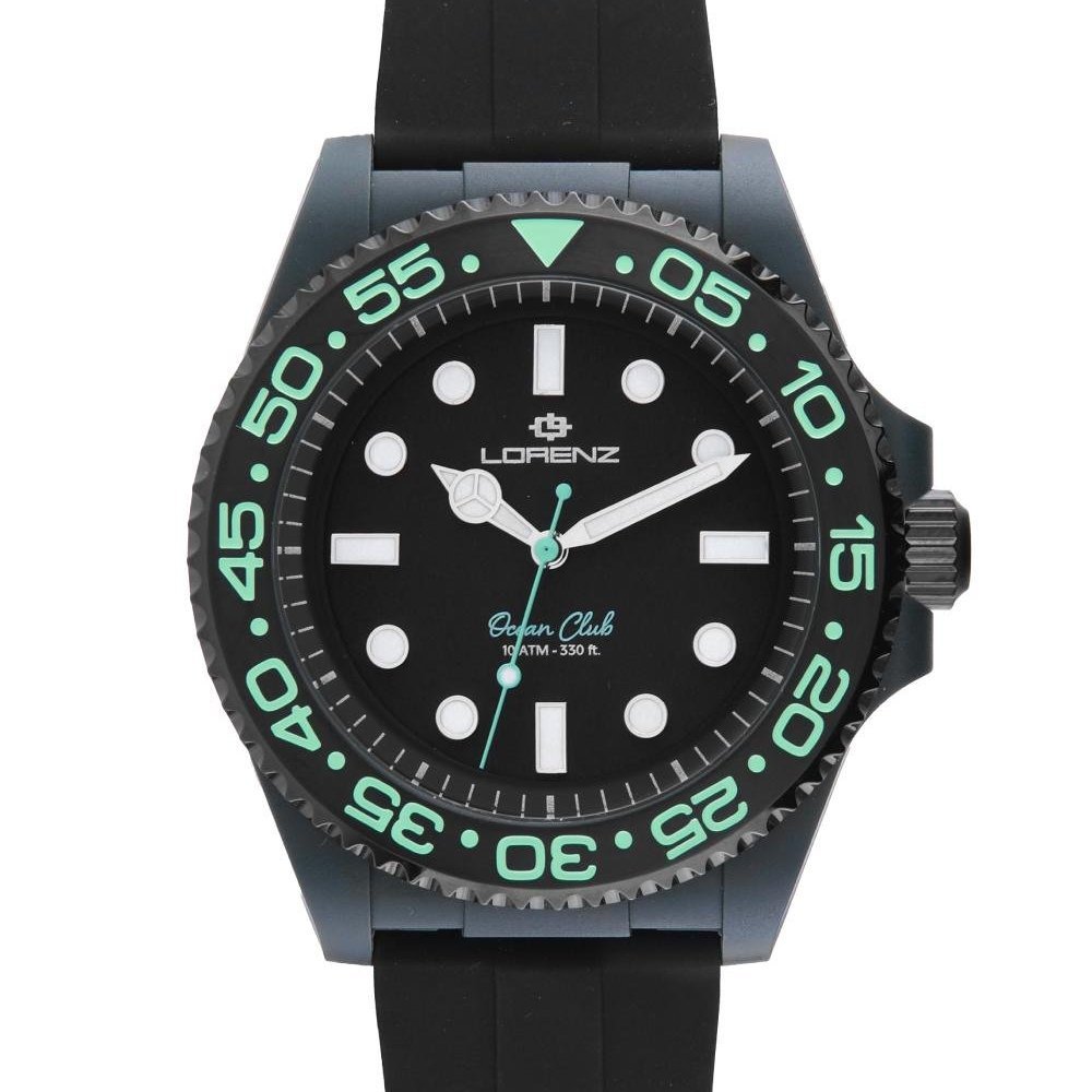Lorenz - Ocean Club Green Turtle - Cassa Tr90 - Quadrante Nero