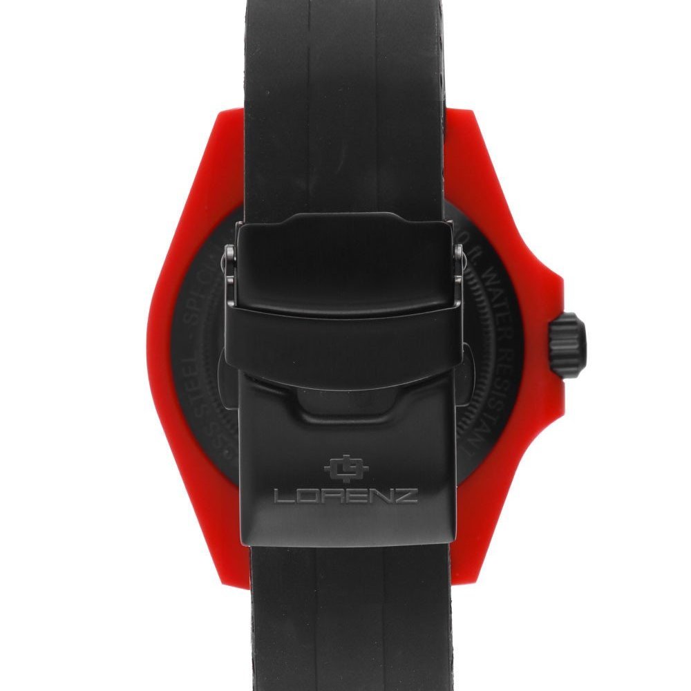 Lorenz - Ocean Club Red Coral - Cassa Tr90 - Cinturino Silicone