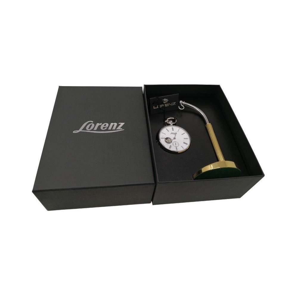 Lorenz - Double Cover Manuale - Acciaio Oro - Quadrante Bianco