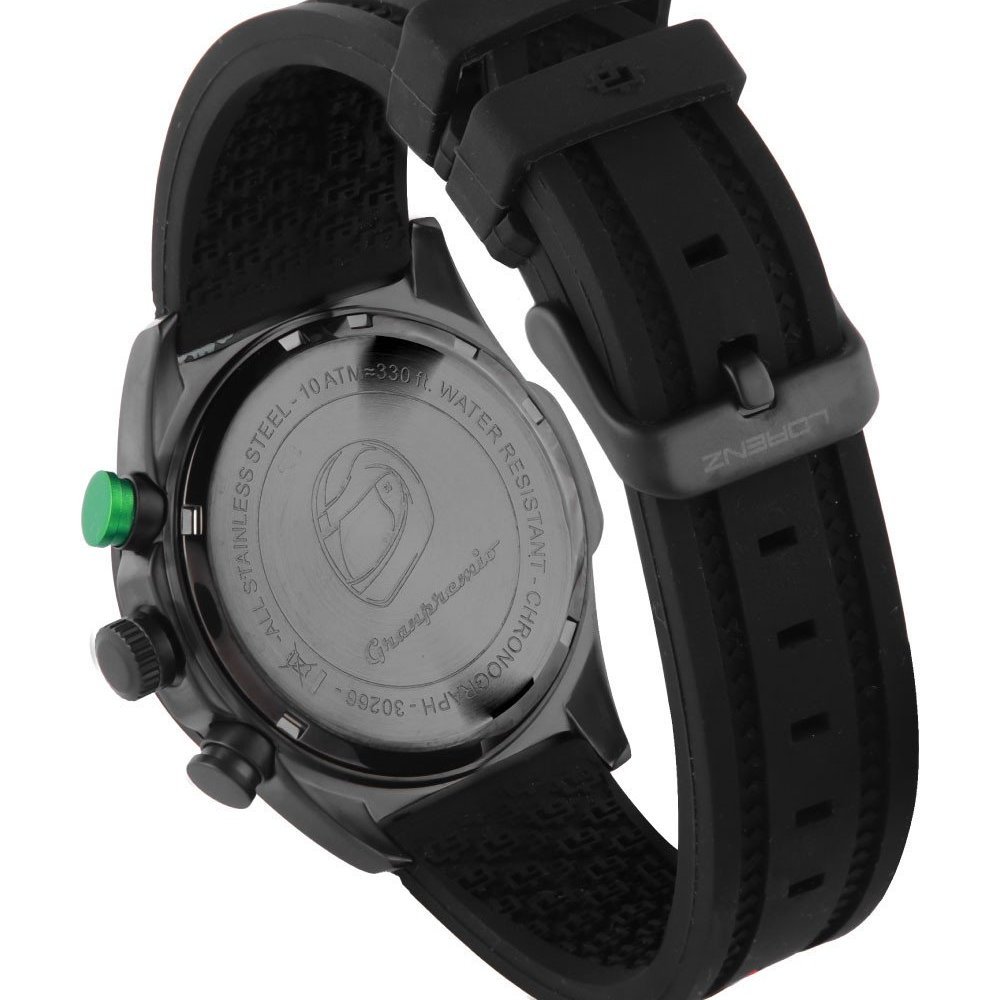 Lorenz - Granpremio 42Mm - Acciaio Gun Metal - Cronografo