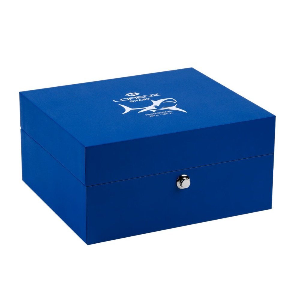 Lorenz - Shark 5 Madreperla Blu - Automatico - Acciaio Inossidabile