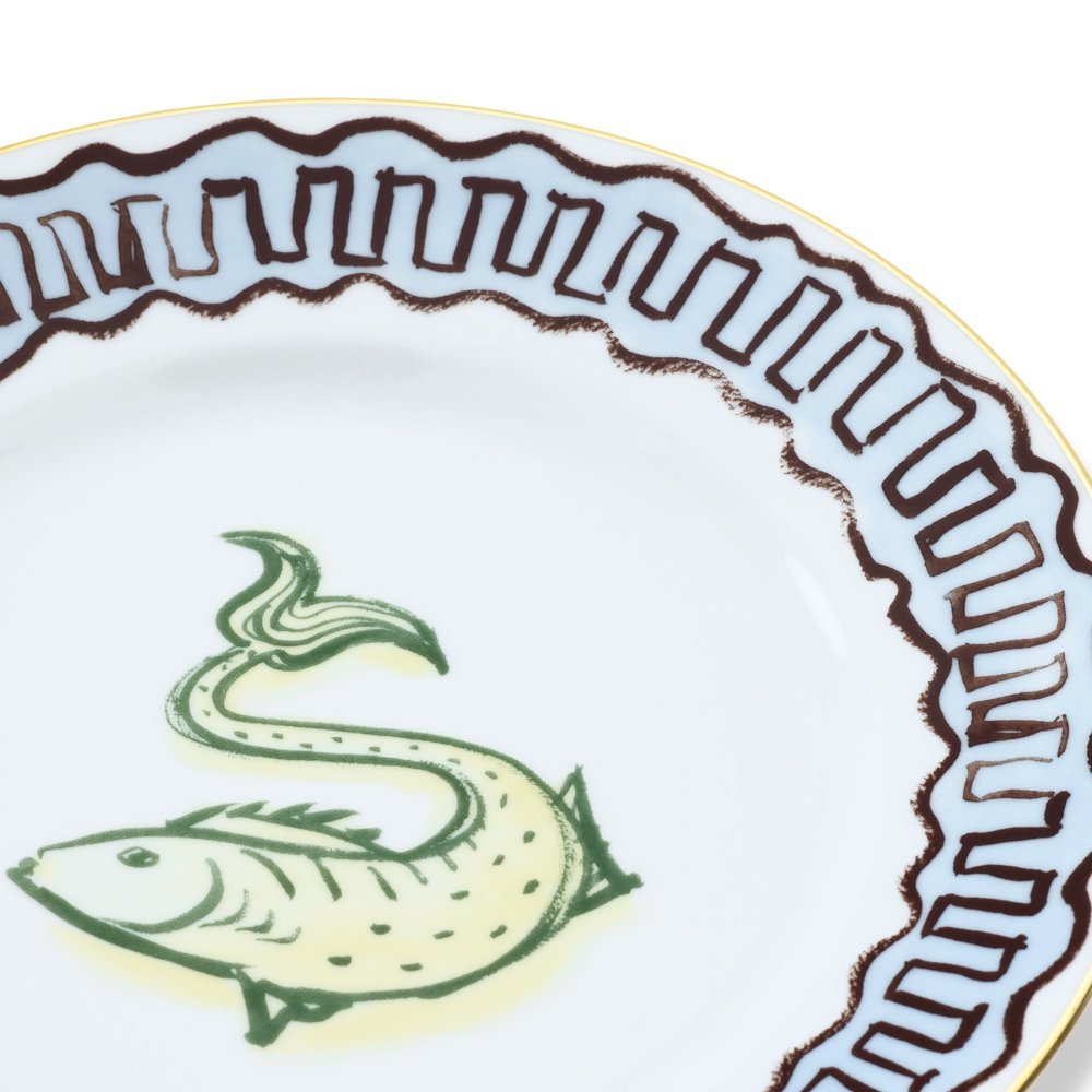 PIATTO DA DESSERT Il viaggio di Nettuno - Richard Ginori