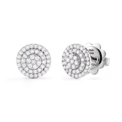 Salvini - Orecchini Oro Bianco - Diamante Rotondo - 0.3 Ct