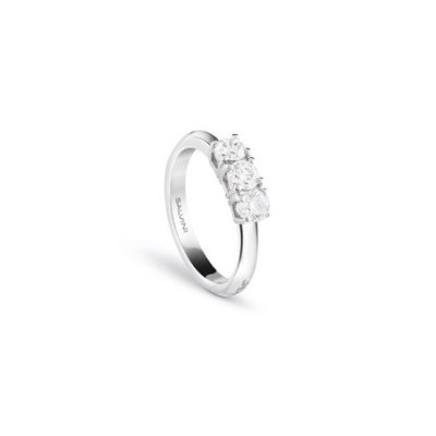 Salvini - Veretta Desideria - Oro Bianco - Diamante Rotondo
