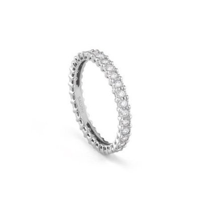 Salvini - Veretta Aria - Oro Bianco - Diamante Rotondo