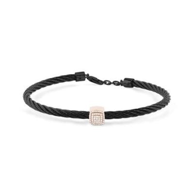 Salvini - Bracciale Bagliori - Oro Rosa - Diamante Rotondo