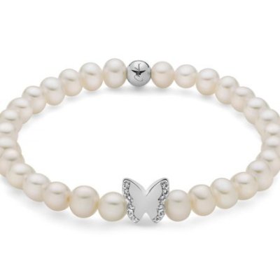 Miluna - Bracciale Oriente - Perle Vere - Argento 925