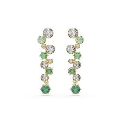 Swarovski - Orecchini Constella - Verdi - Placcato Oro