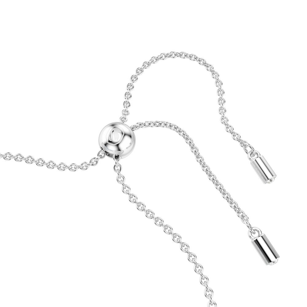 Swarovski - Braccialetto Matrix - Zirconia Blu - Placcatura Rodio