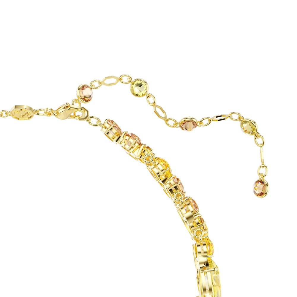 Swarovski - Girocollo Gema - Cristalli Gialli - Placcato Oro